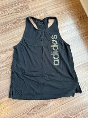 Women’s Adidas Black Workout Tank Top – Size Large